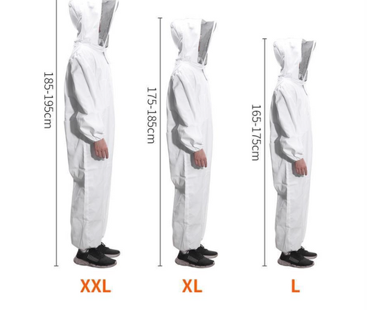 Traje Apicultor Completo Blanco Anti Abejas Protección Total - Image 5