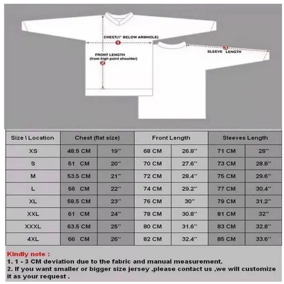 Quick-Dry Breathable Cycling and Motorcycle Jersey