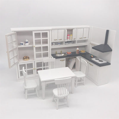 Cocina de Casita de Muñecas Miniatura 12 Piezas - Image 10