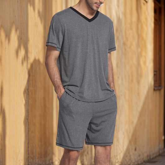 Conjunto de Shorts y Camisa Casual para Hombre - Dos Piezas - Image 19
