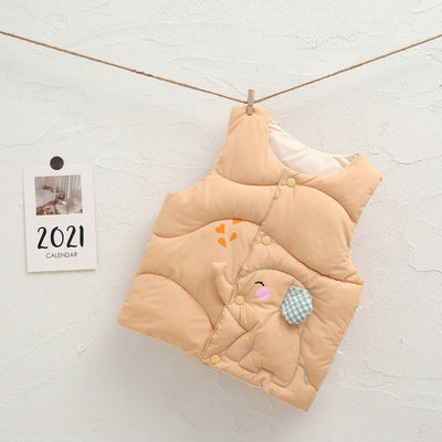 Chaleco Acolchado de Algodón para Niños - Mayoreo Ropa Infantil Unisex - Image 6