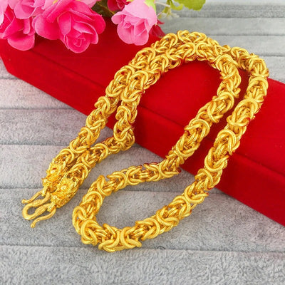 Collar y Pulsera de Tela con Cierre Magnético para Hombre - Image 11