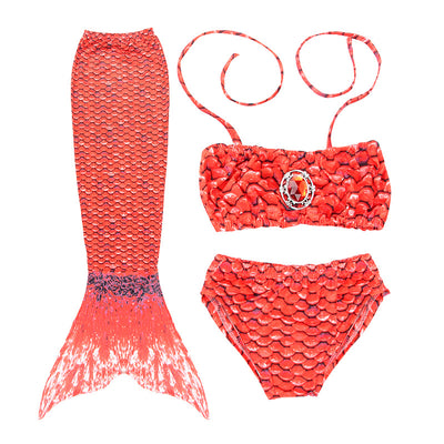 Conjunto de Bikini Cola de Sirena para Niñas - Mayoreo - Image 28
