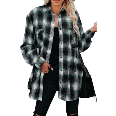 Cardigan Holgado de Cuello Abierto Talla Media - Image 16