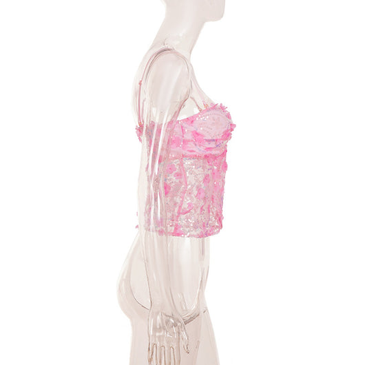 Bolso Bandolera de Lentejuelas Mesh - Estilo Dopamina Verano - Image 29
