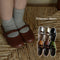 Zapatos Vintage de Cuero con Velcro para Bebé - Suela Suave Primavera Otoño