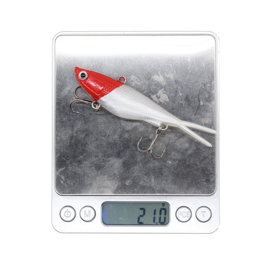 Señuelo de Plomo Plateado VIB 95cm 21G para Pesca Profesional - Image 25
