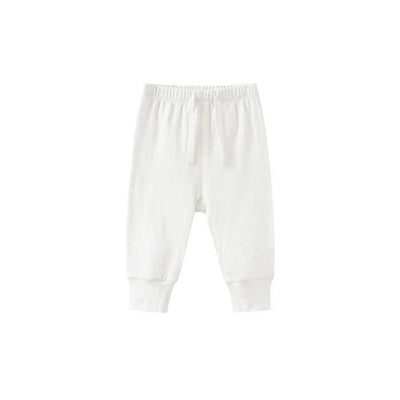 Pantalones Casuales de Banda Elástica para Bebé 0-12 Meses - Colores Sólidos - Image 12