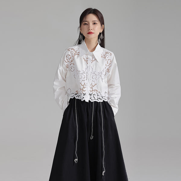 Blusa Calada de Crochet para Mujer - Colección Otoño - Image 6