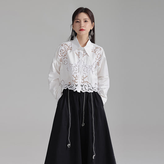 Blusa Calada de Crochet para Mujer - Colección Otoño - Image 6