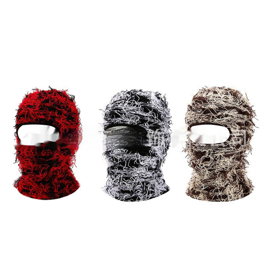 Gorro Hip Hop Colorido Unisex con Máscara - Abrigo Urbano Personalidad - Image 47