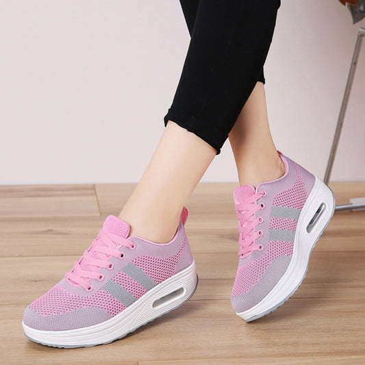 Tenis Plataforma con Cojín de Aire para Mujer - Comodidad Casual - Image 2