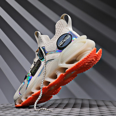 Zapatillas Deportivas Transpirables con Amortiguación de Impacto - Tejido Volador Ligero - Image 9