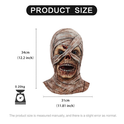 Máscara Momia de Horror para Decoración de Halloween - Image 2