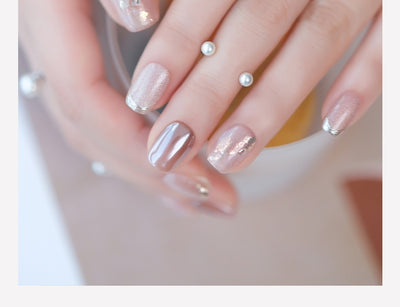Blindaje Decorativo de Uñas Efecto Ojo de Gato Brillante para Primavera y Verano - Image 4