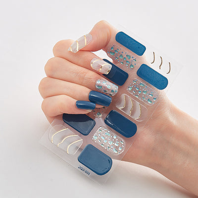 Stickers de Uñas Dorados Personalizados para Mujeres - Image 5