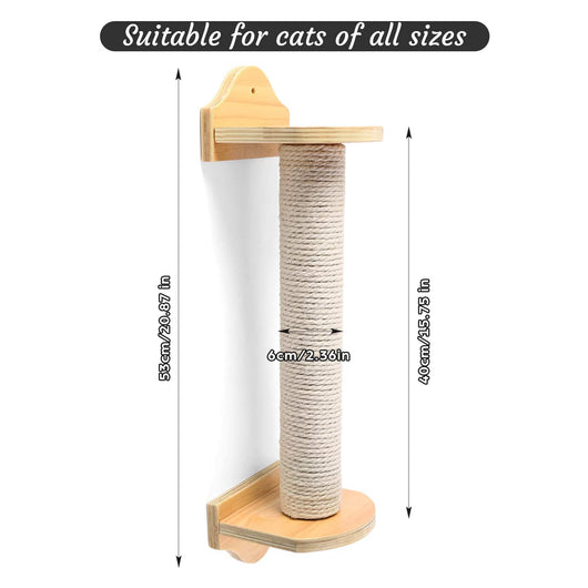 Torre Rascadora para Gatos 53cm - Árbol de Juego y Descanso - Image 12