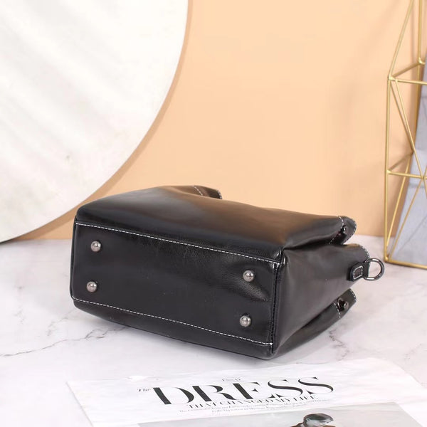 Bolso Bandolera de Cuero para Mujer - Diseño Versátil y Portátil