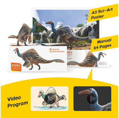 Figura Coleccionable Jacques Dinosaur King - Modelo de Crecimiento - Image 2