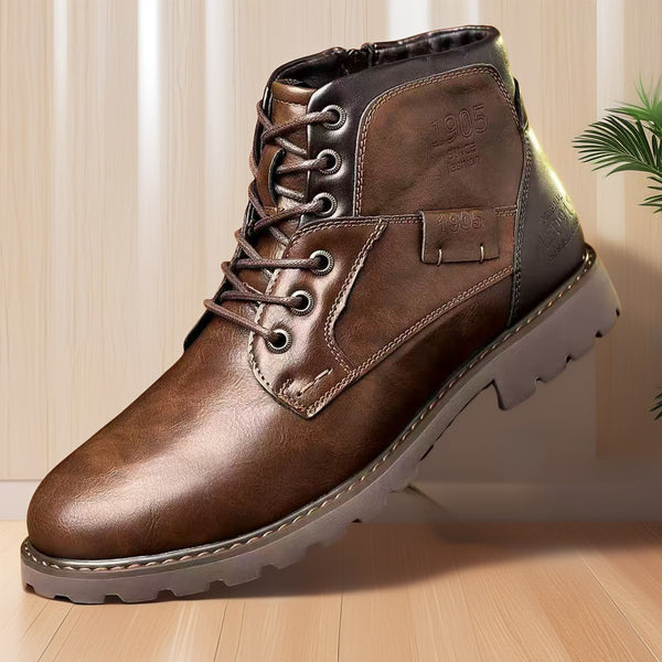 Botas Martin Casual de Hombre Talla Grande con Cierre