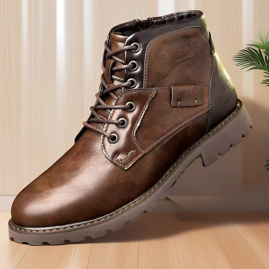 Botas Martin Casual de Hombre Talla Grande con Cierre - Image 2