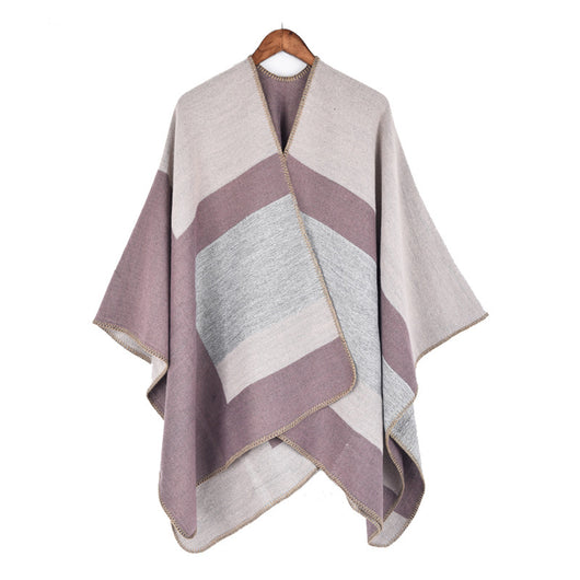 Chal de Seda Jacquard Plateado para Mujer - Image 20