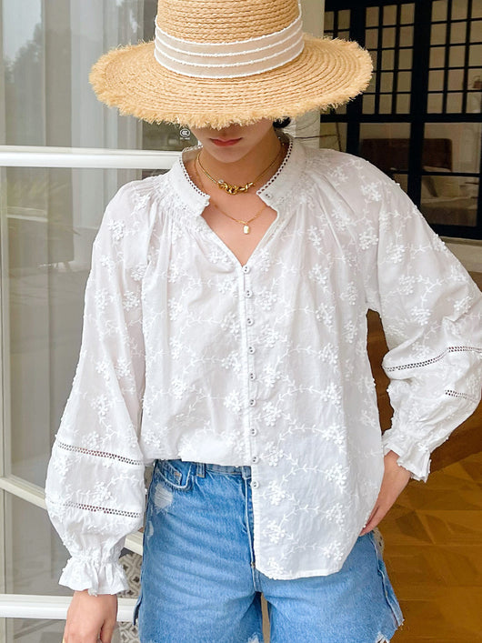 Blusa Manga Larga con Diseño Sofisticado para Mujer - Image 12