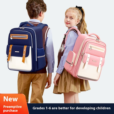 Mochila Escolar Oxford Grande con Alta Capacidad