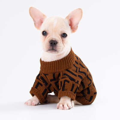 Suéter Abrigo para Perro con Letras de Moda - Image 4