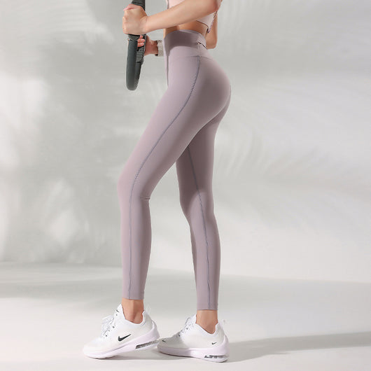 Pantalones Deportivos Ajustados para Correr con Espalda Cruzada - Image 12