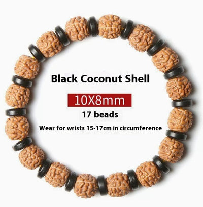 Pulsera de Cuentas de Ágata y Piedra Volcánica Estilo Moderno - Image 6