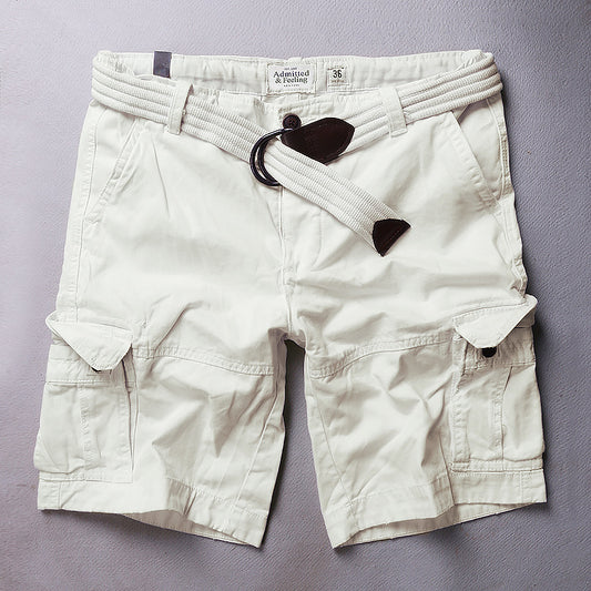Pantalones Cortos Cargo Camuflaje Talla Grande para Hombre
