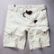 Pantalones Cortos Cargo Camuflaje Talla Grande para Hombre