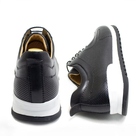 Zapatos Casuales de Cuero Genuino con Suela Reforzada y Diseño Texturizado - Image 9