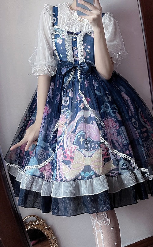 Vestido Lolita JSK con Tirantes Diseño Original - Falda Verano - Image 2