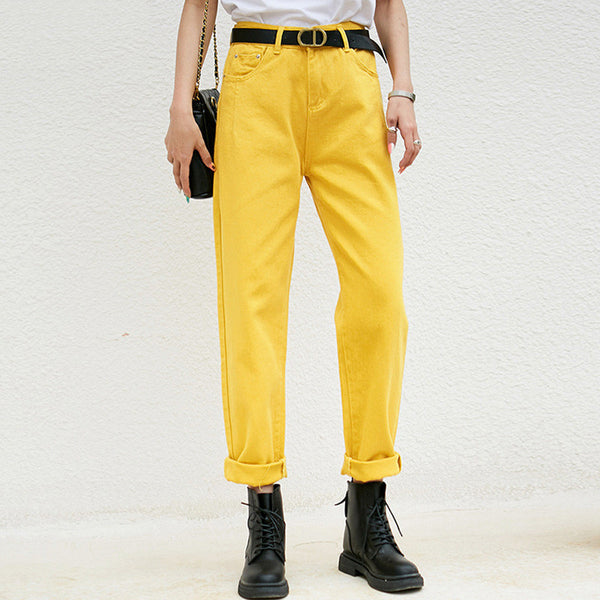 Pantalones Pencil Elásticos Sueltos y Ligeros para Mujer