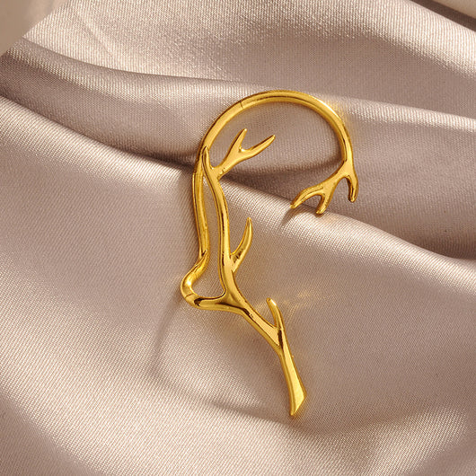 Aretes Metálicos Grandes sin Perforación - Image 14
