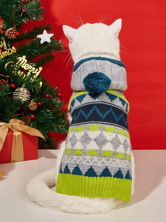 Suéter para Mascotas Patrón Diamante Clásico - Image 25