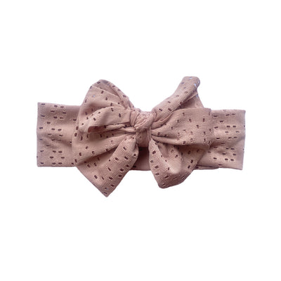 Diadema para Bebé con Moño Grande - Suave y Cómoda - Image 13