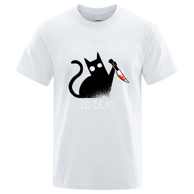 Playera Negra Estilo Gato para Hombre - Algodón Suave - Image 10
