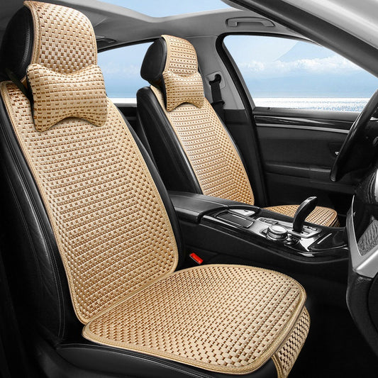 Cojín Refrigerante de Seda de Hielo para Auto - Diseño Minimalista