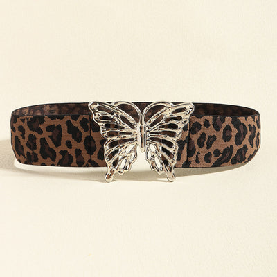Cinturón Elástico para Mujer con Hebilla Mariposa - Accesorio Decorativo Versátil - Image 13