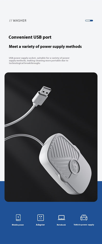 Limpiador Ultrasónico Multifuncional USB - Frutas, Verduras, Joyas y Ropa - Image 13