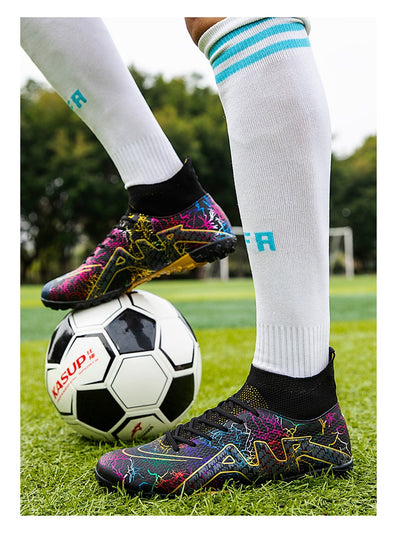 Botines de Fútbol Caña Alta con Tacos Especializados - Image 17