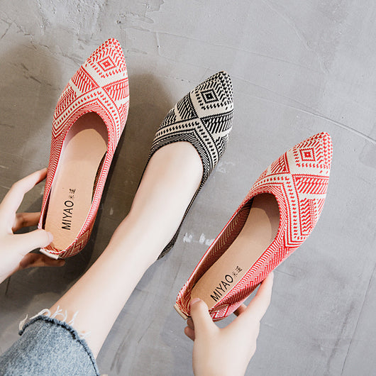 Zapatos Mocasín Punta Fina Transpirables para Mujer - Image 11