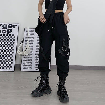 Pantalón Recto Holgado Cintura Alta Diseño Minimalista - Image 5