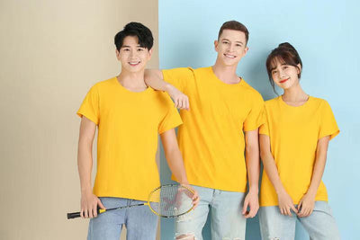 Camiseta Publicitaria Cuello Redondo Manga Corta Color Liso - Image 2