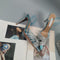 Sapatos Brilhantes com Strass de Cristal - Estilo Europeu