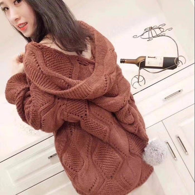 Cardigan Tejido Cálido para Mujer - Suéter Versátil - Image 13