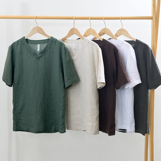 Camiseta Casual Personalizada de Corte Clásico